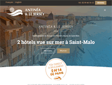 Tablet Screenshot of antineahotel.com